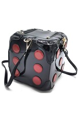 Systyle Fantasy tassen - Fantasy tas Dobbelstenen Zwart/Rood