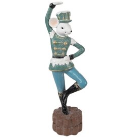 C&E Figurine Mouse Hussar Dancing 26cm