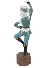 C&E Giftware Beelden Collectables - Beeldje Muis Huzaar Dansend 26cm