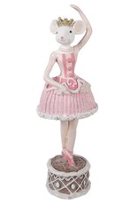 C&E Giftware Figurines Collectables - Figurine Mouse Ballerina Dancing 27cm