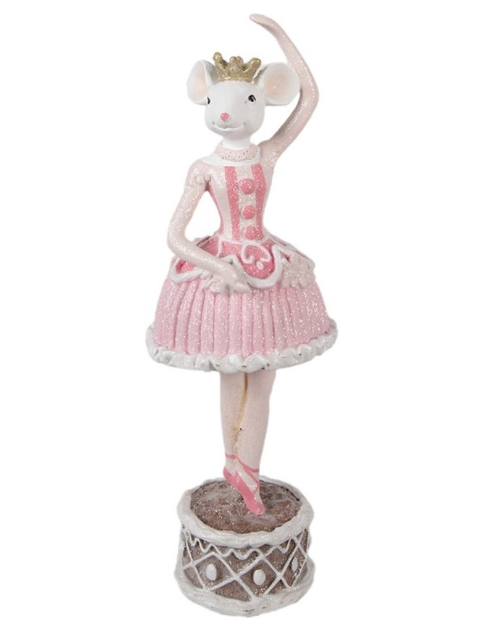 C&E Giftware Figurines Collectables - Figurine Mouse Ballerina Dancing 27cm