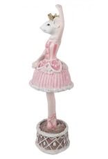 C&E Giftware Figurines Collectables - Figurine Mouse Ballerina Dancing 27cm