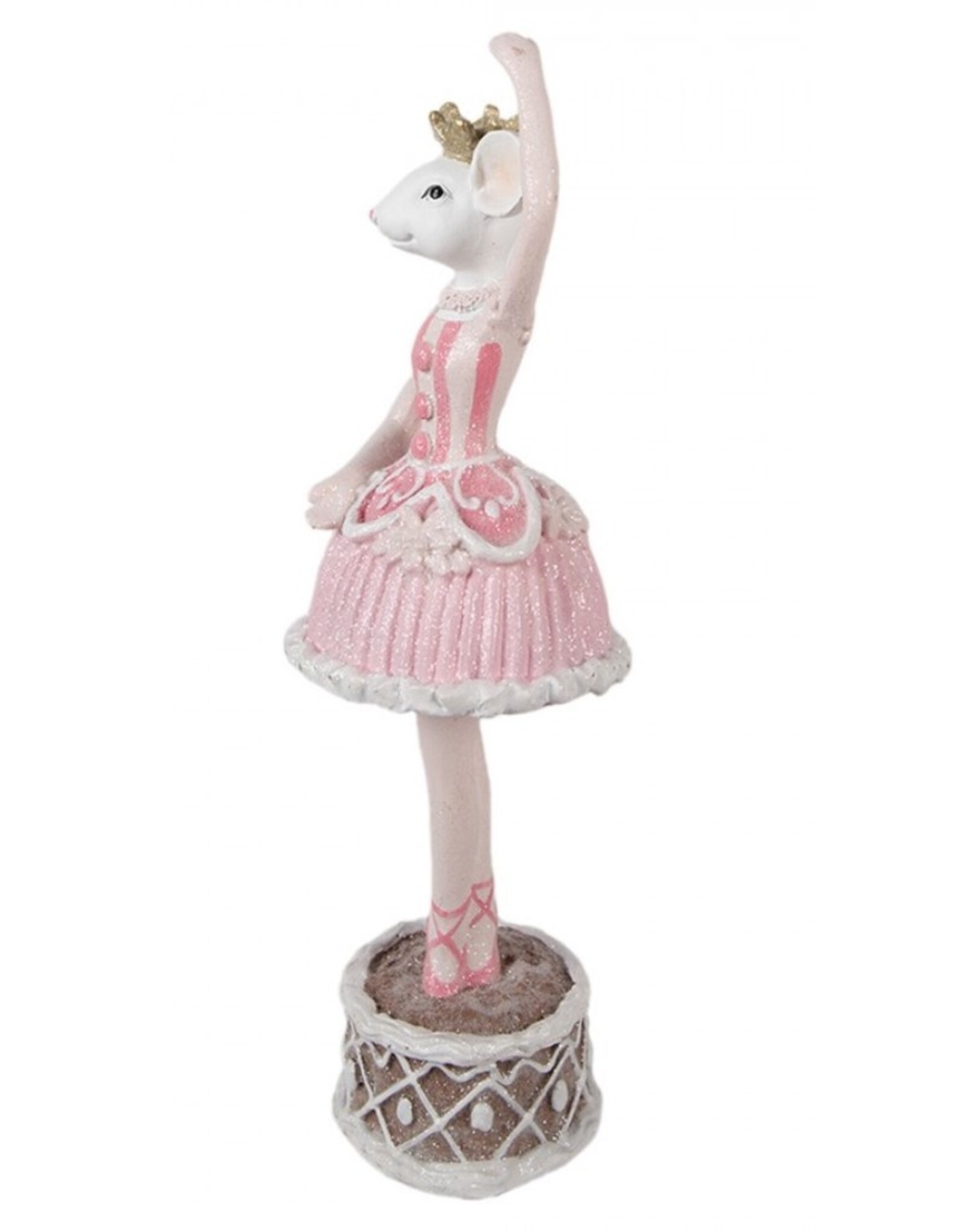 C&E Giftware Figurines Collectables - Figurine Mouse Ballerina Dancing 27cm