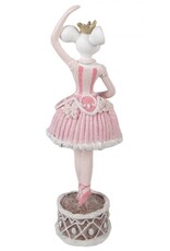 C&E Giftware Figurines Collectables - Figurine Mouse Ballerina Dancing 27cm