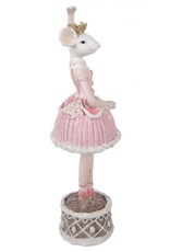 C&E Giftware Figurines Collectables - Figurine Mouse Ballerina Dancing 27cm