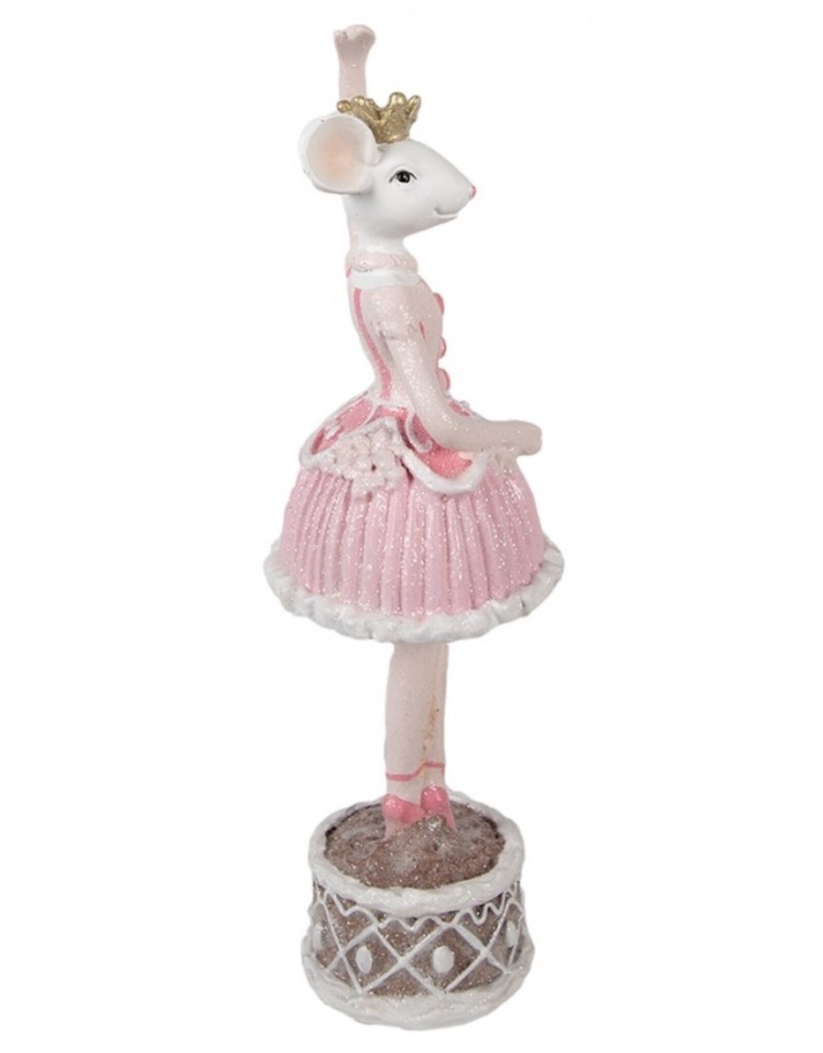 C&E Giftware Figurines Collectables - Figurine Mouse Ballerina Dancing 27cm