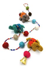 Trukado Miscellaneous - Felt Mobile Elephants handmade, approx. 100cm