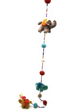 Trukado Miscellaneous - Felt Mobile Elephants handmade, approx. 100cm