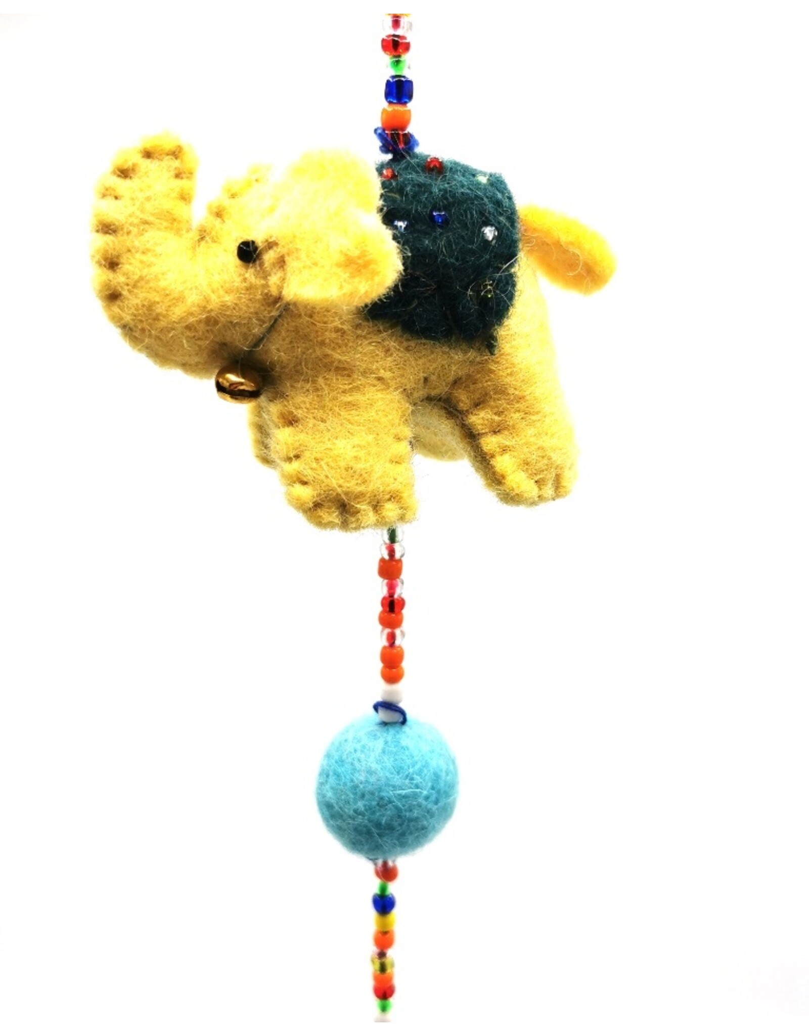 Trukado Miscellaneous - Felt Mobile Elephants handmade, approx. 100cm