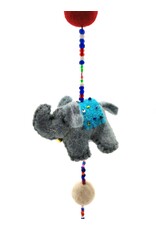 Trukado Miscellaneous - Felt Mobile Elephants handmade, approx. 100cm