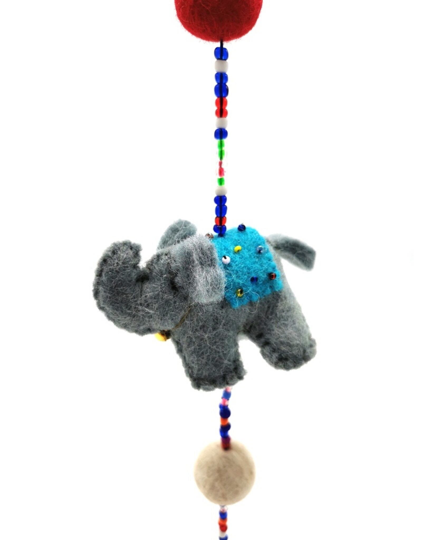 Trukado Miscellaneous - Felt Mobile Elephants handmade, approx. 100cm