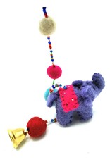 Trukado Miscellaneous - Felt Mobile Elephants handmade, approx. 100cm