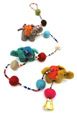 Trukado Miscellaneous - Felt Mobile Elephants handmade, approx. 100cm