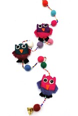 Trukado Miscellaneous - Felt Mobile Owls handmade, approx 100cm