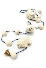 Trukado Miscellaneous - Felt Mobile Sheep handmade, approx 100cm