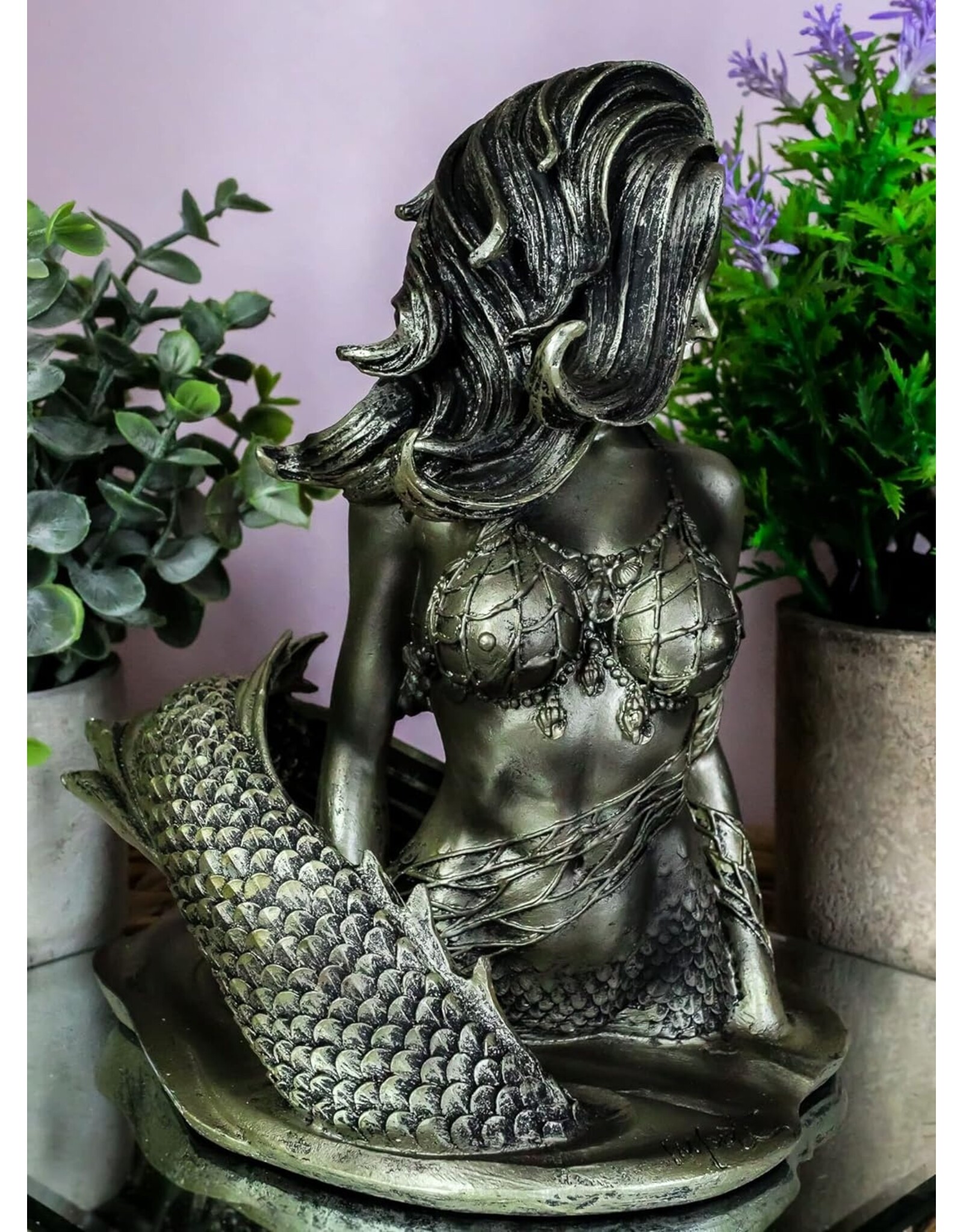 Monte M. Moore Giftware Figurines Collectables - Monte M. Moore Mermaid figurine "Invitation"