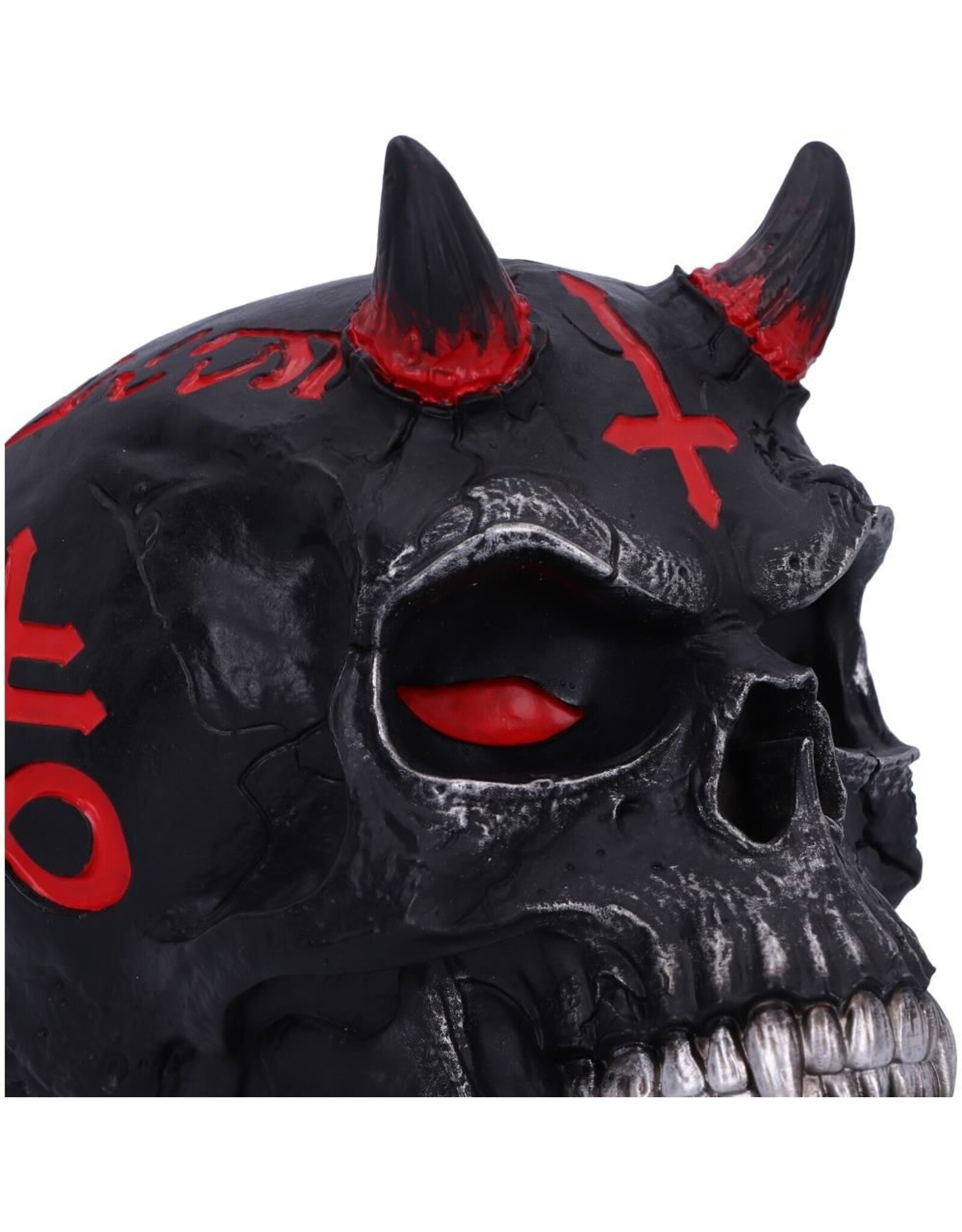 James Ryman bij Nemesis Now Schedels - James Ryman Helse Schedel  - Infernal Skull 20cm