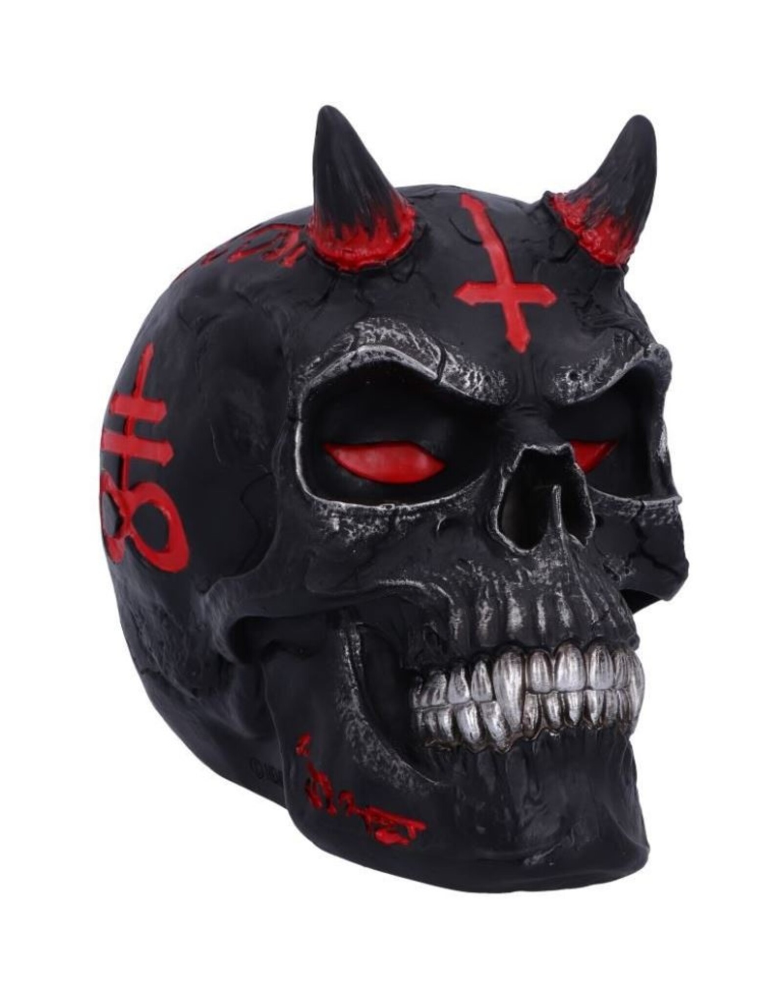 James Ryman bij Nemesis Now Schedels - James Ryman Helse Schedel  - Infernal Skull 20cm