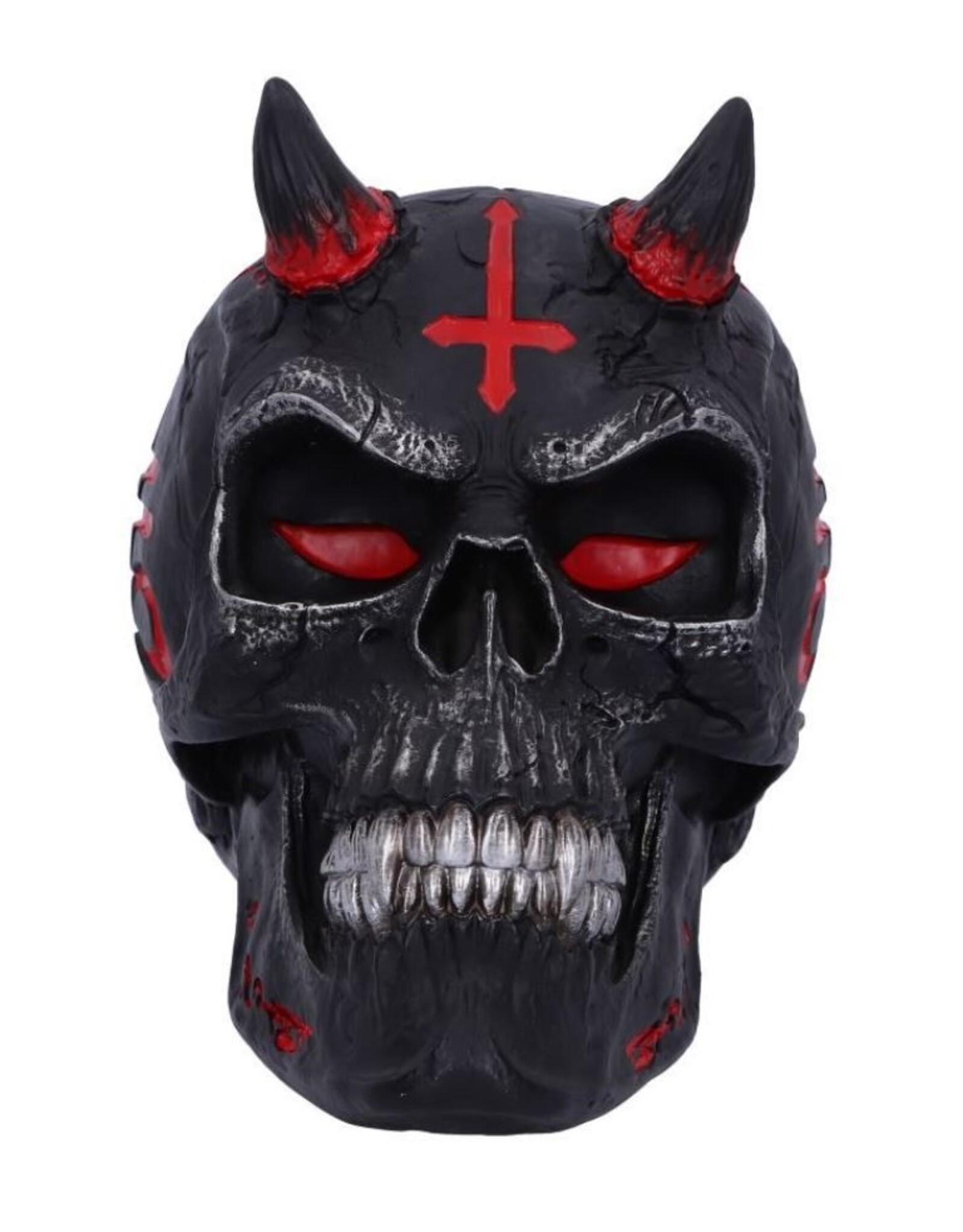 James Ryman bij Nemesis Now Skulls - James Ryman Infernal Skull 20cm