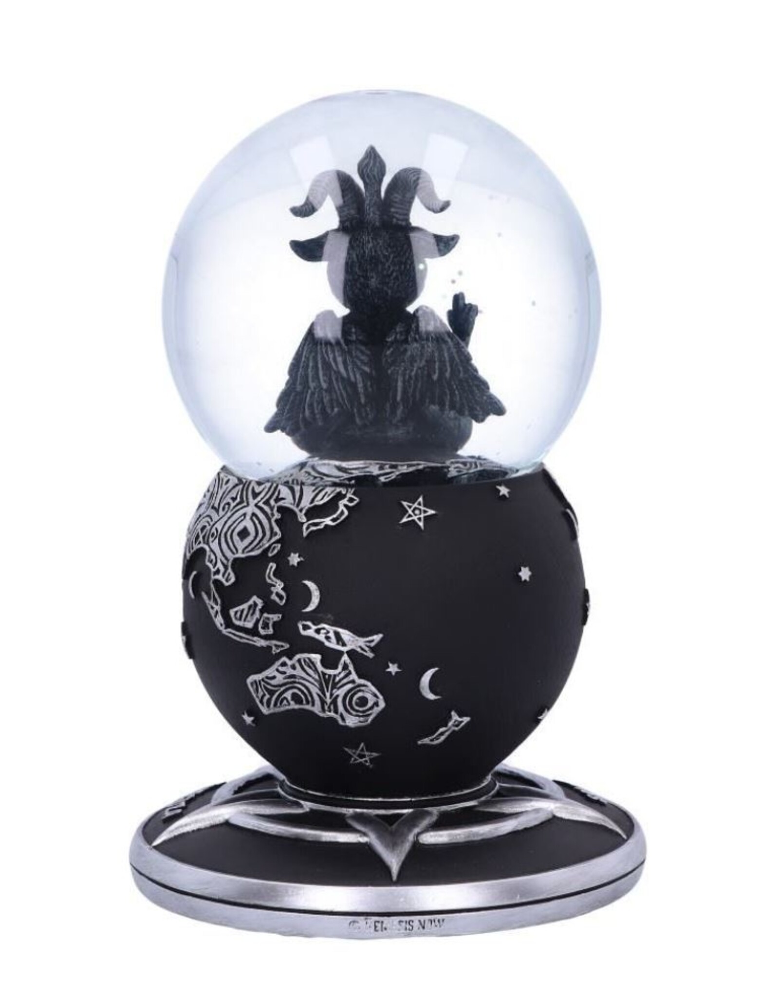 NemesisNow Reapers, skulls and dragons - Baphoboo Snow Globe  - Cult Cuties Nemesis Now