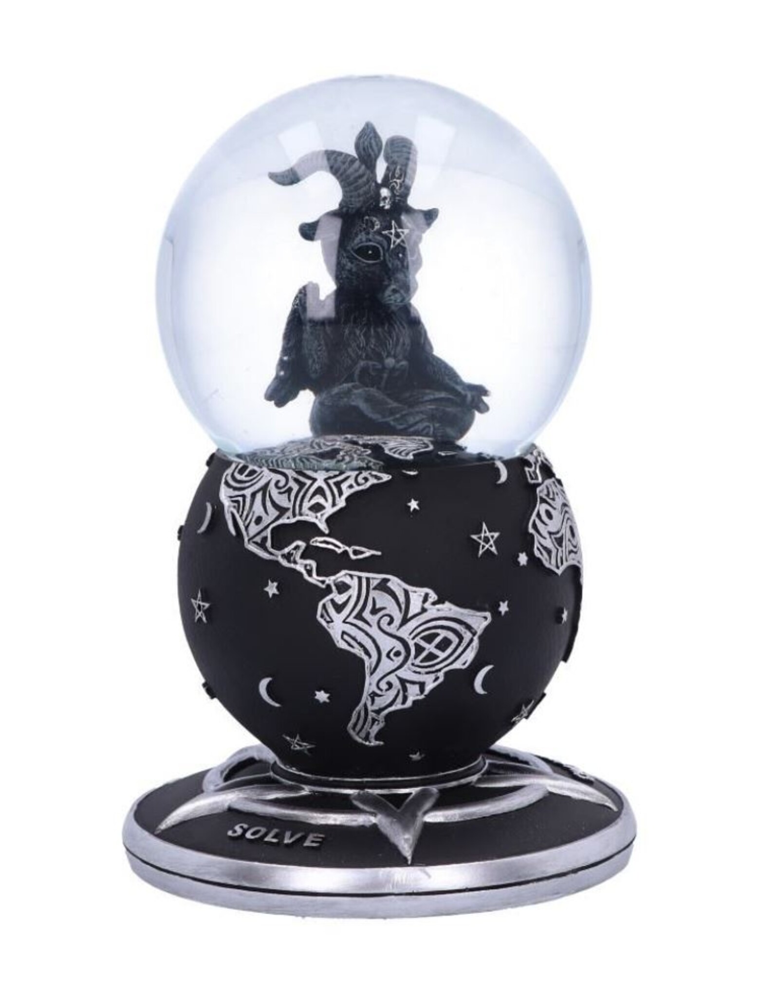 NemesisNow Reapers, skulls and dragons - Baphoboo Snow Globe  - Cult Cuties Nemesis Now