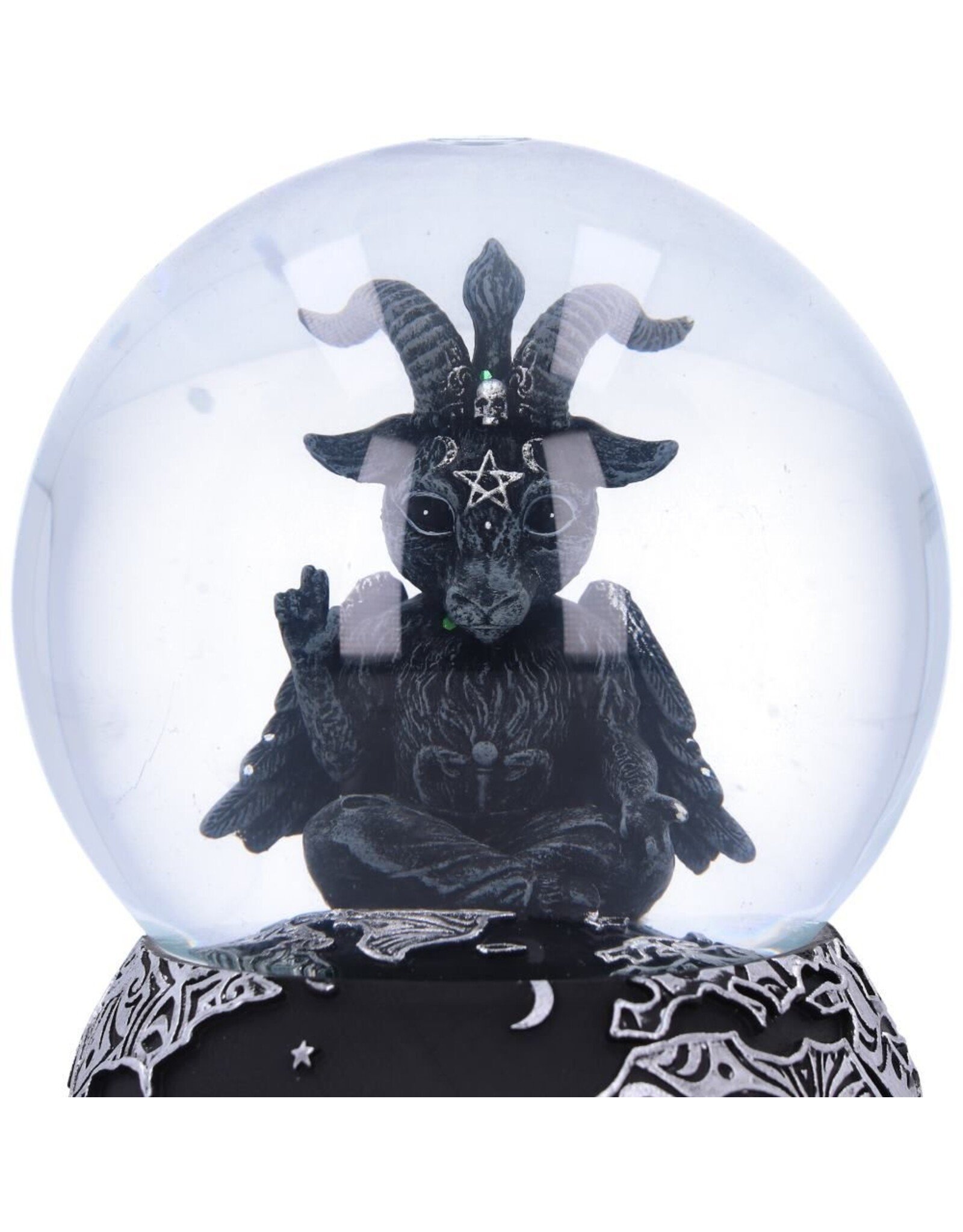 NemesisNow Reapers, skulls and dragons - Baphoboo Snow Globe  - Cult Cuties Nemesis Now