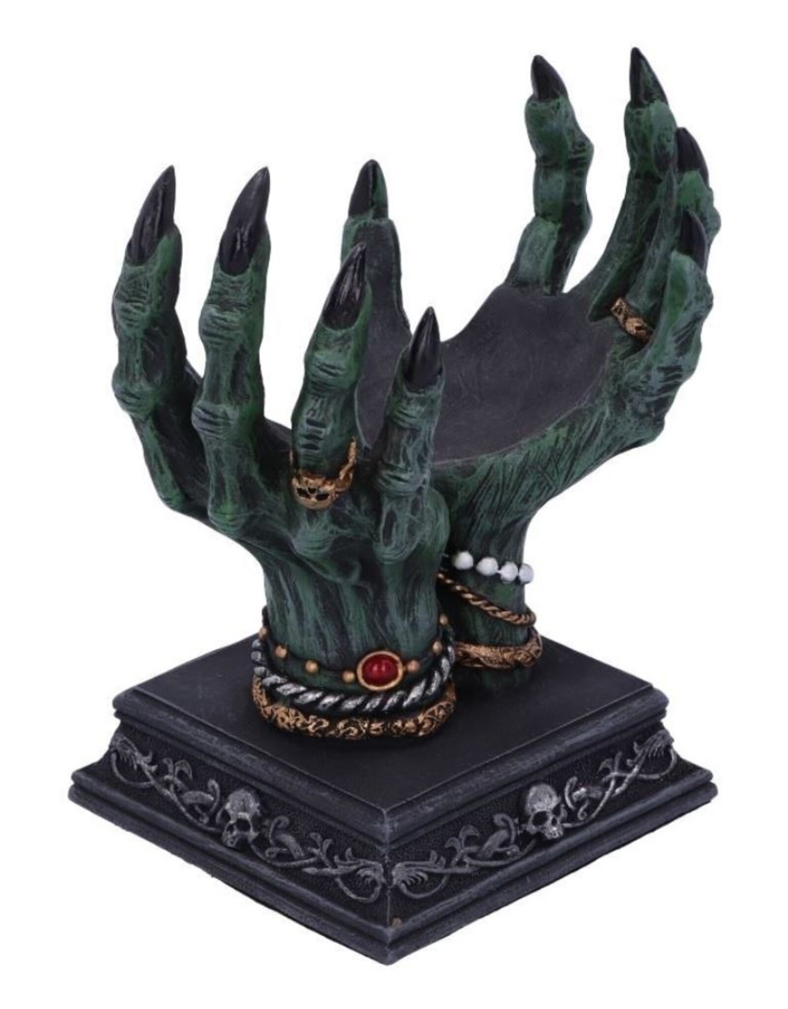 NemesisNow Reapers, skulls and dragons -  Beyond the Grave Crystal Ball Holder Nemesis Now