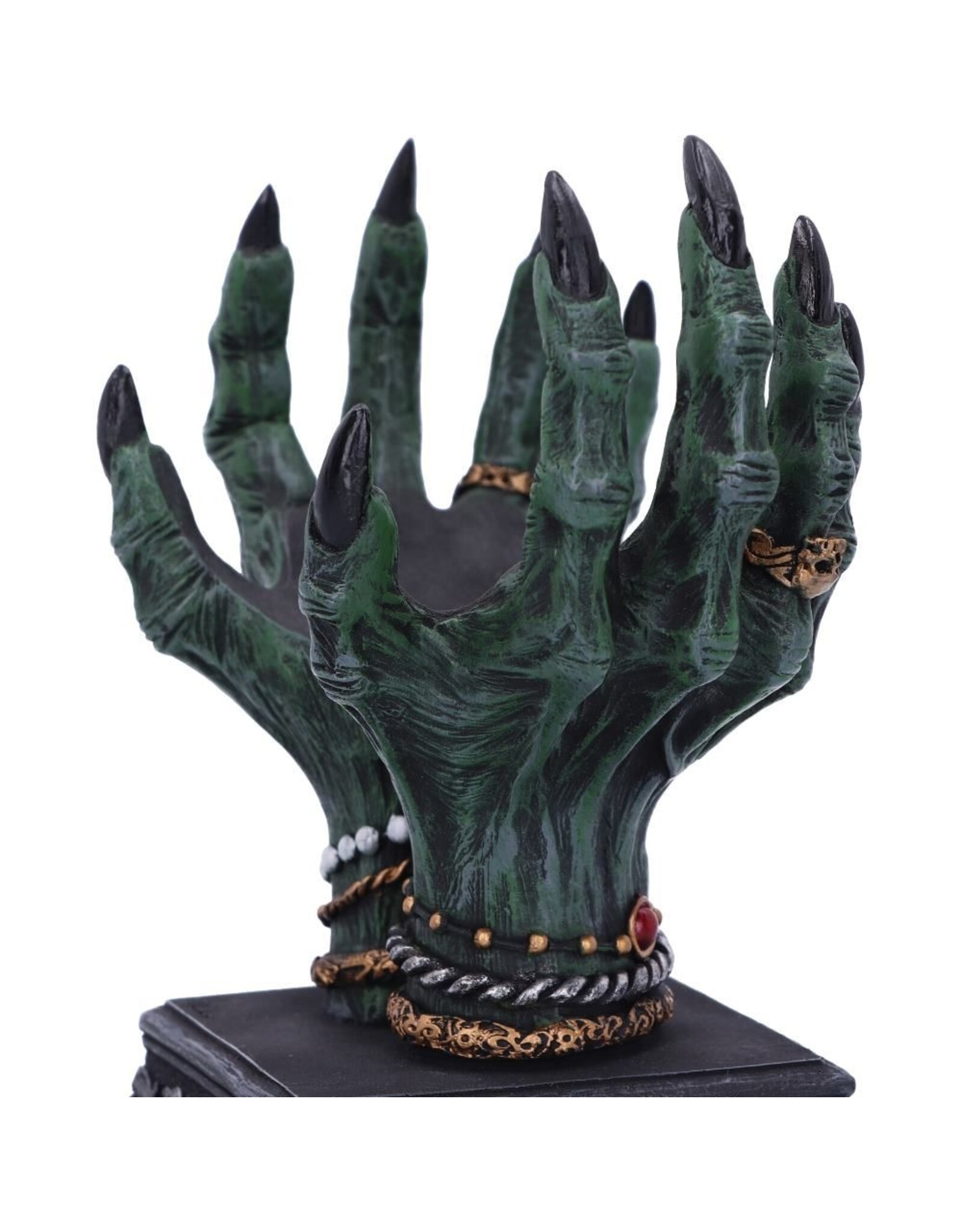 NemesisNow Reapers, skulls and dragons -  Beyond the Grave Crystal Ball Holder Nemesis Now