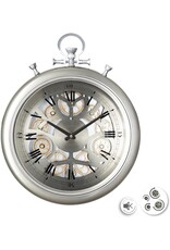 Giftware & Lifestyle - Wall clock with moving gears 40cm