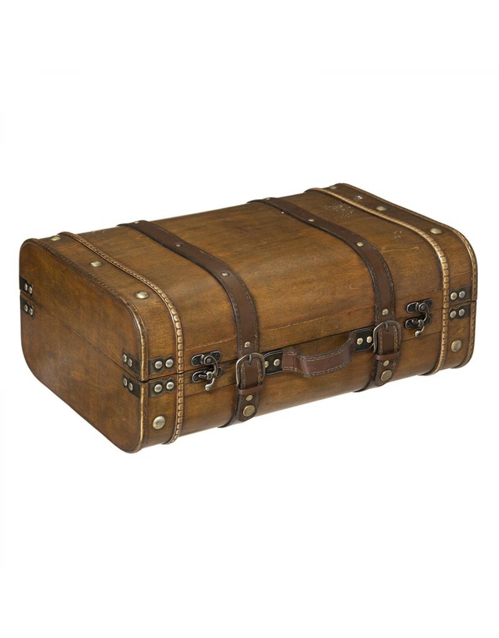 JJA Miscellaneous - Steampunk Wooden Suitcase Set of 2