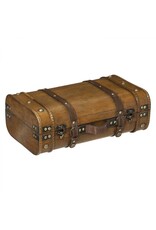 JJA Miscellaneous - Steampunk Houten Hutkoffer Set van 2