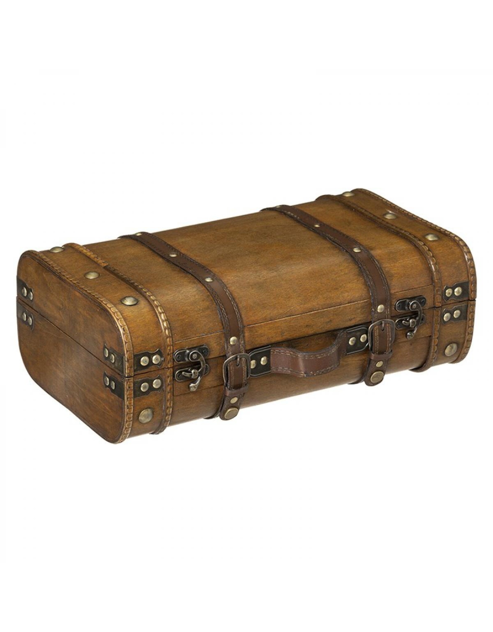 JJA Miscellaneous - Steampunk Wooden Suitcase Set of 2