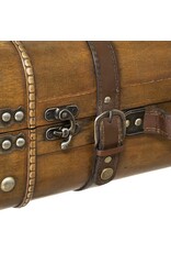 JJA Miscellaneous - Steampunk Houten Hutkoffer Set van 2