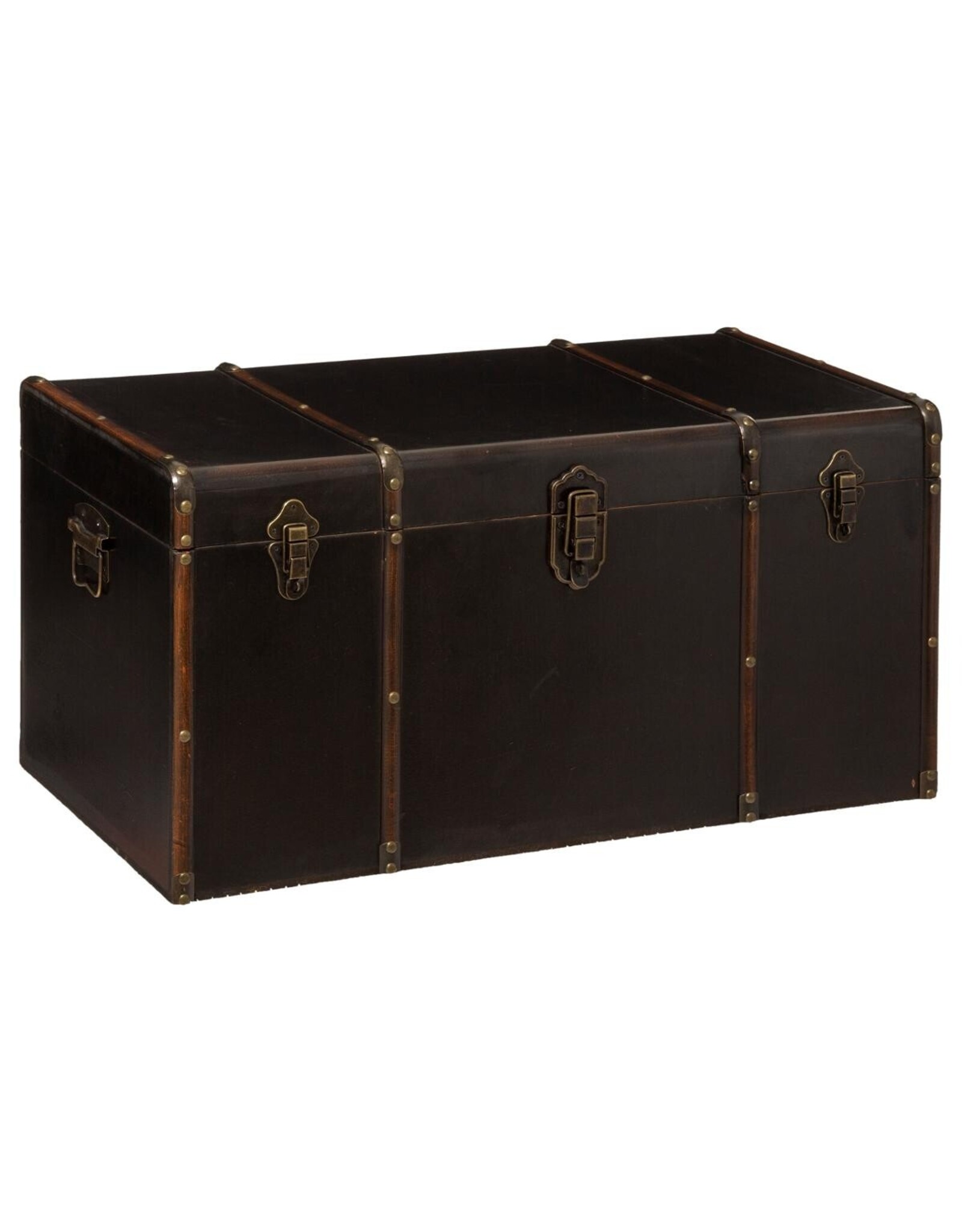 JJA Miscellaneous -  Cabin trunk/ship's chest set of 3 heavy quality