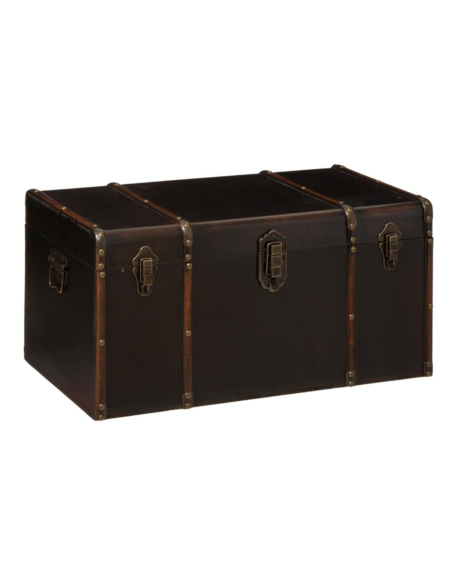 JJA Miscellaneous -  Cabin trunk/ship's chest set of 3 heavy quality