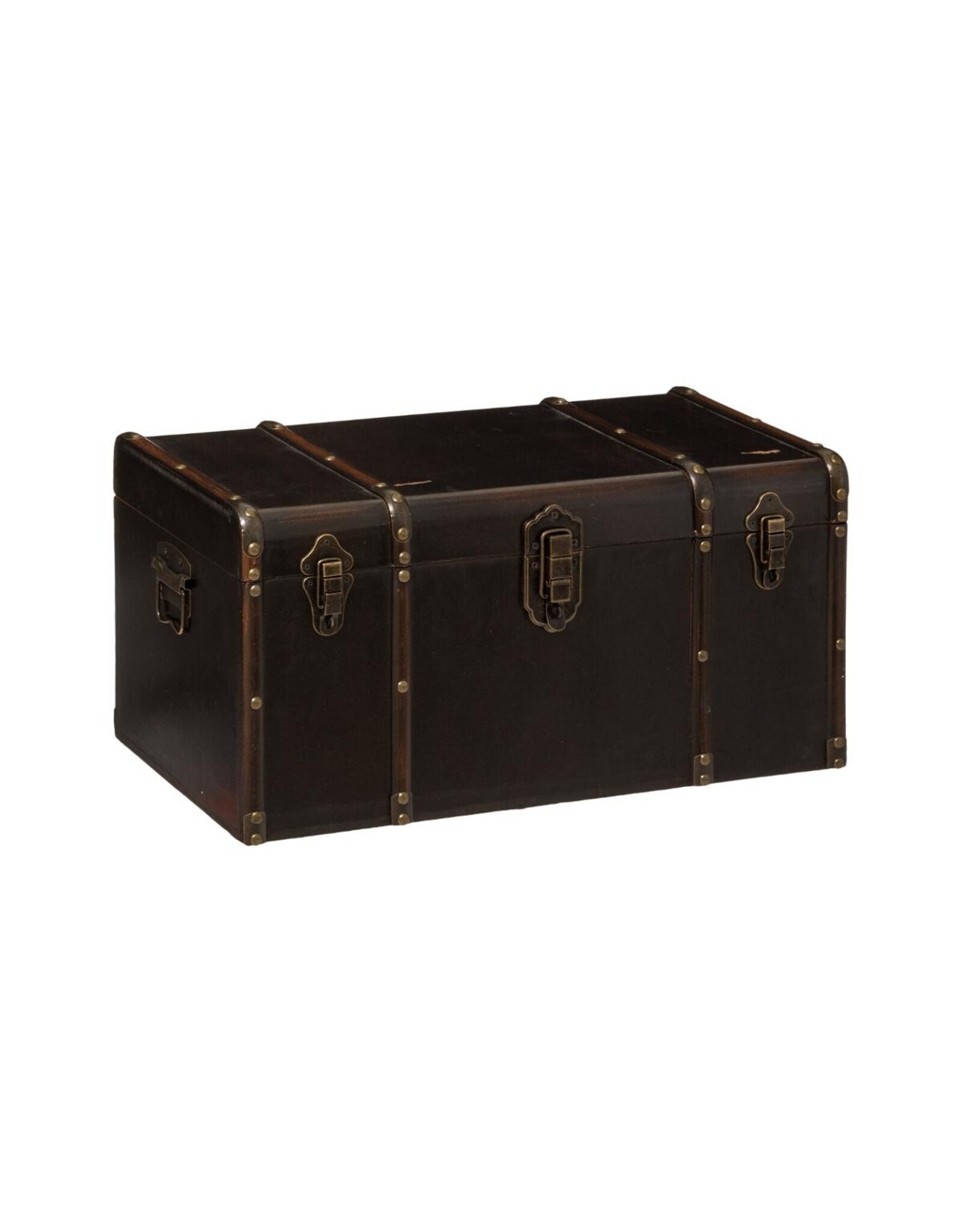 JJA Miscellaneous -  Cabin trunk/ship's chest set of 3 heavy quality