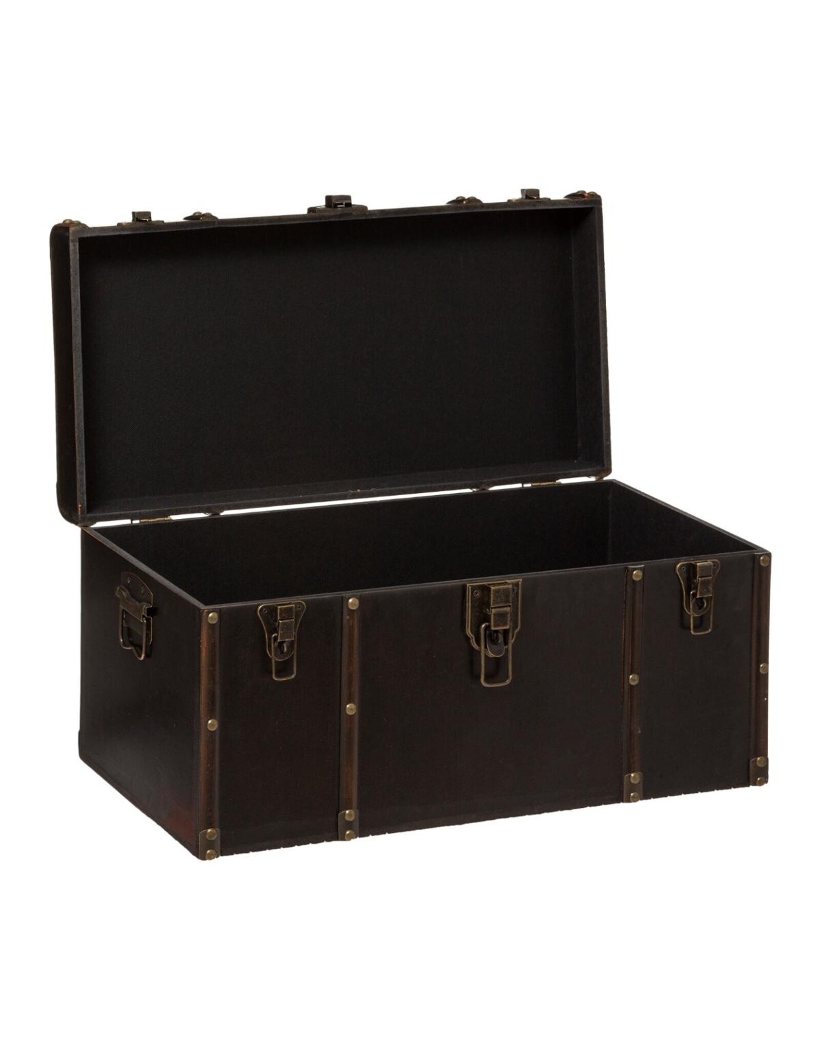 JJA Miscellaneous -  Cabin trunk/ship's chest set of 3 heavy quality