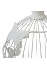 Trukado Miscellaneous - Decorative Birdcage set with butterflies white