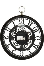 Trukado Miscellaneous - Wall Clock with Cogwheels Industrial Look 27cm x 32cm
