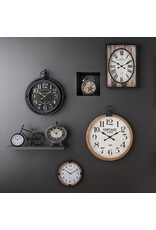 Trukado Miscellaneous - Table Clock with Moving Gears black 26 x 33cm