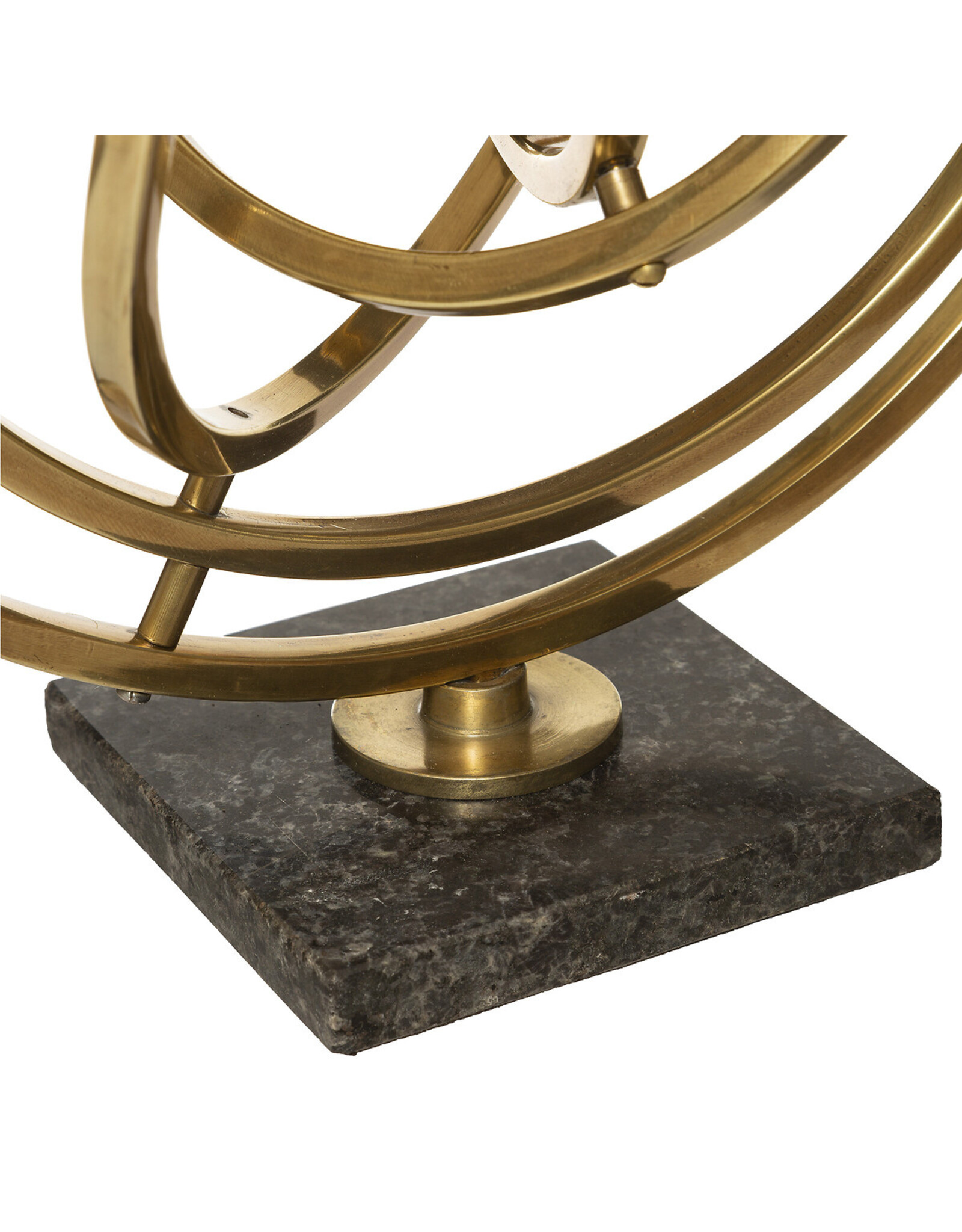 Giftware & Lifestyle - Globe on Marble Base with Brass Ornament