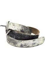 Trukado Leather belts and buckles - Cowhide Belt grey
