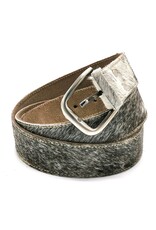 Trukado Leather belts and buckles - Cowhide Belt grey