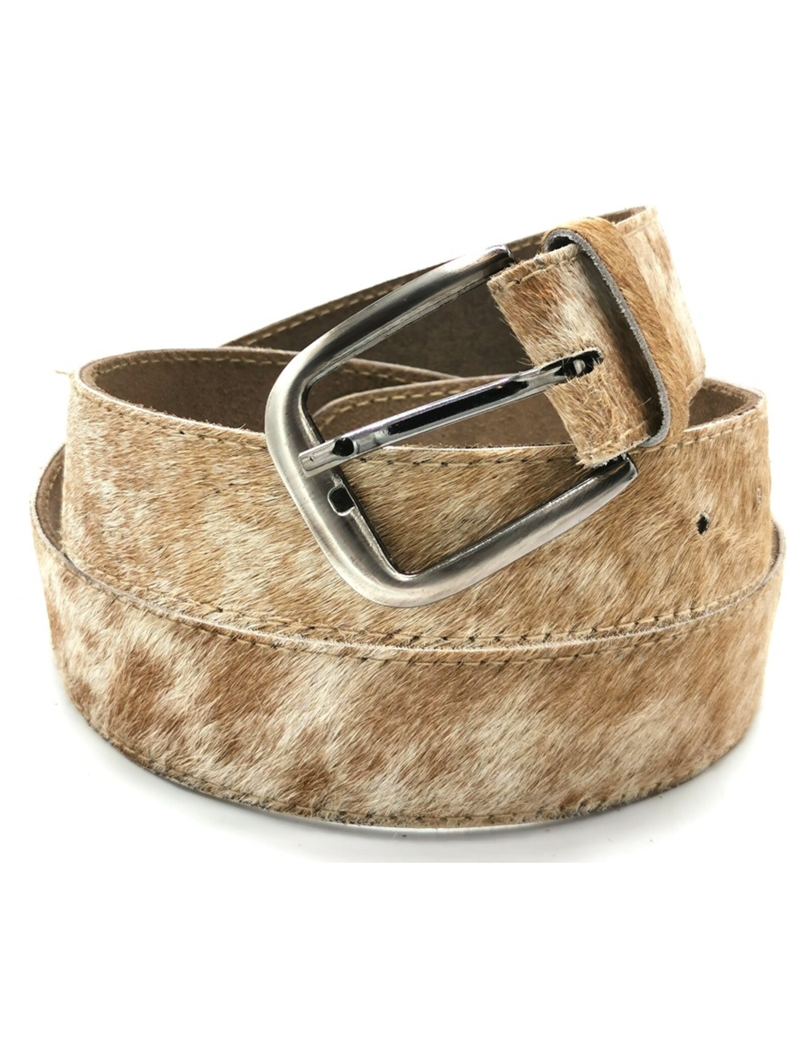 Trukado Leather belts and buckles - Cowhide Belt light brown