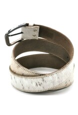 Trukado Leather belts - Cowhide belt light grey-brown