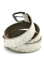 Trukado Leather belts - Cowhide belt light grey-brown