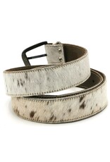 Trukado Leather belts - Cowhide belt light grey-brown