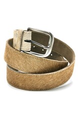 Trukado Leather belts and buckles -Cowhide belt hazelnut