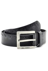 HillBurry Leather belts -  HillBurry Leather belt black, solid leather