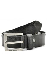 HillBurry Leather belts -  HillBurry Leather belt black, solid leather